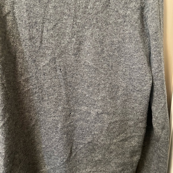 Equipment Femme Heather Gray Cashmere Sweater - Picture 5 of 5